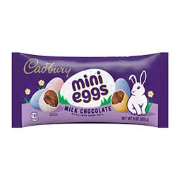 Cadbury Milk Chocolate Coated Mini Eggs With Sugar Shell 9oz Bag 