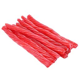 Kennys Jumbo Licorice Twists Cinnamon 8oz 