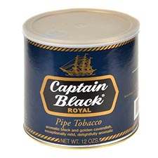 Captain Black Pipe Tobacco Royal 12oz Can 