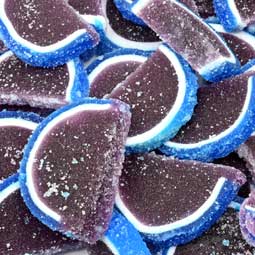 Cavalier Candies Blueberry Jelly Slices 1 Lb 