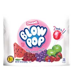 Charms Blow Pop Assorted 10.4 oz Bag 