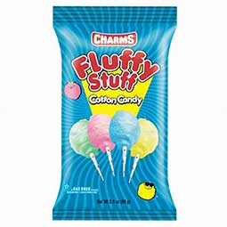 Charms Fluffy Stuff Cotton Candy 3.5oz Bag 