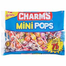 Charms Mini Pops 75ct Bag 