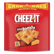 Cheez It Extra Toasty 7oz Bags 6 Pack 