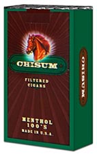 Chisum Little Cigars Menthol 100 Box 