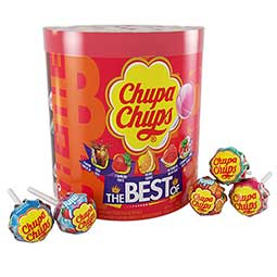 Chupa Chups Lollipops 60ct Tub 