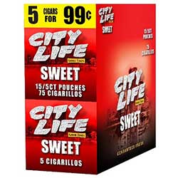 City Life Cigarillos Sweet 15ct 