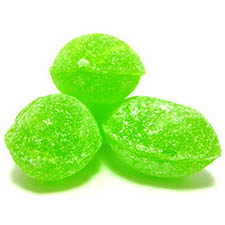 Claeys Old Fashioned Candy Drops Natural Green Apple Drops 1lb 