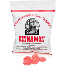 Claeys Old Fashioned Hard Candy Cinnamon 6oz Bag 