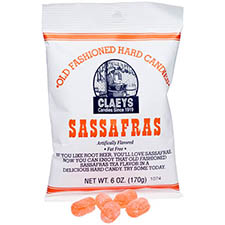 Claeys Old Fashioned Hard Candy Sassafras 6oz Bag 