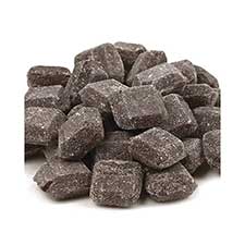 Claeys Old Fashioned Candy Drops Natural Licorice Squares 1lb 