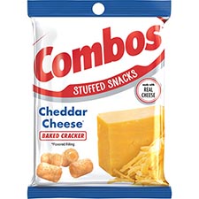 Combos Cheddar Cheese Baked Cracker 6.3oz Bag 