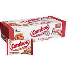 Combos Pepperoni Pizza Baked Cracker 18ct Box 