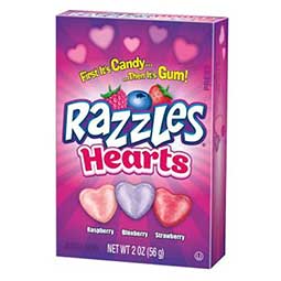 Razzle Hearts 2oz Box 