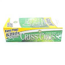 Criss Cross Cigarette Tubes Menthol King Size 200ct 