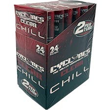 Cyclones Clear Cones Chill 24ct Box 