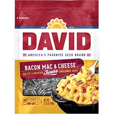 David Jumbo Bacon Mac N Cheese Seeds 5.25oz Bag 