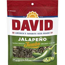 David Jumbo Jalapeno Sunflower Seeds 5.25oz Bag 