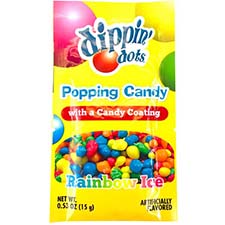 Dippin Dots Coated Popping Candy .53oz 20ct Box 