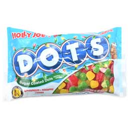 Holly Jolly Sugar Sanded Dots 11oz Bag 
