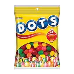 Dots Peg Bag 8 oz 