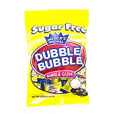 Dubble Bubble Sugar Free Bubble Gum 3.25 oz Bag 