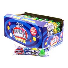 Dubble Bubble Gum Balls 36ct Box 