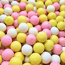 Dubble Bubble 1 Inch Birthday Cake Gumballs 1lb 