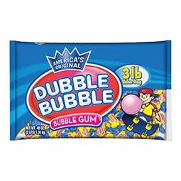 Dubble Bubble Original Twist Wrapped 3lb Bag 