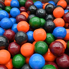 Dubble Bubble 1 Inch Gumballs Painterz 1lb 