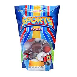 Easter Sport Ball Eggs with Smarties 1.9oz Bag 