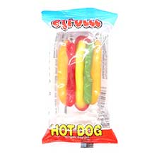 eFrutti Gummi Hot Dog 1lb Bag 