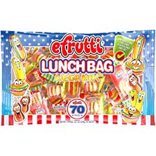 eFrutti Gummi Lunch Bag Mega Mix 70ct Bag 