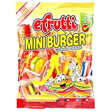 eFrutti Gummi Mini Burger 2.2oz Bag 