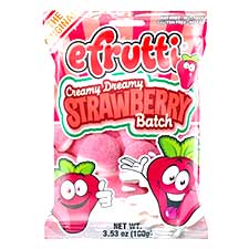 Efrutti Gummi Strawberry Batch 3.5oz Bag 