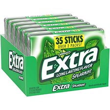 Extra Spearmint Mega Pack Sugar Free Gum 6ct Box 