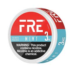 FRE Nicotine Pouches Mint 3mg 5ct 