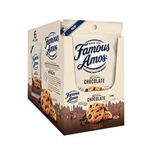 Famous Amos Belgian Chocolate Cookies 2oz 6ct Box 