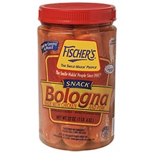 Fischers Snack Bologna 22oz Jar 