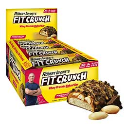 Fit Crunch Peanut Butter Protein Bars 12ct Box 
