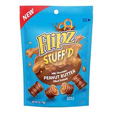 Flipz Peanut Butter Filled Pretzeles 6oz Bag 