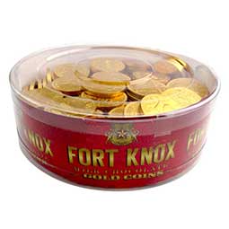 Fort Knox Gold Coin Drum 180ct 