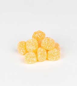 Gustafs Sour Buttons Peach 1 Lb 