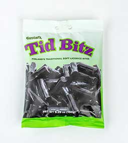 Gustafs Tidbitz Soft Licorice Bites 5.29oz Bag 