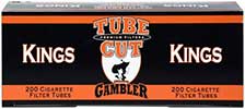 Gambler Tube Cut Cigarette Tubes Full Flavor 200ct 