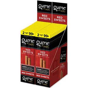 Game Cigarillos Red Sweets 30ct 