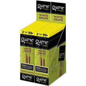 Game Cigarillos White Grape 30ct 