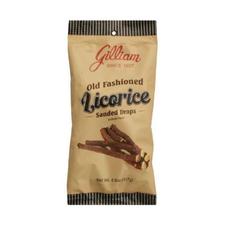 Gilliam Sanded Drops Licorice 4.5oz Bag 