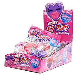 Glitter Kissy Lip Pops 12ct Box 