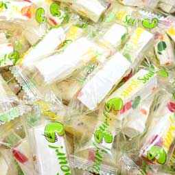 Golden Bonbon Sour Jujube Nougat 1lb 